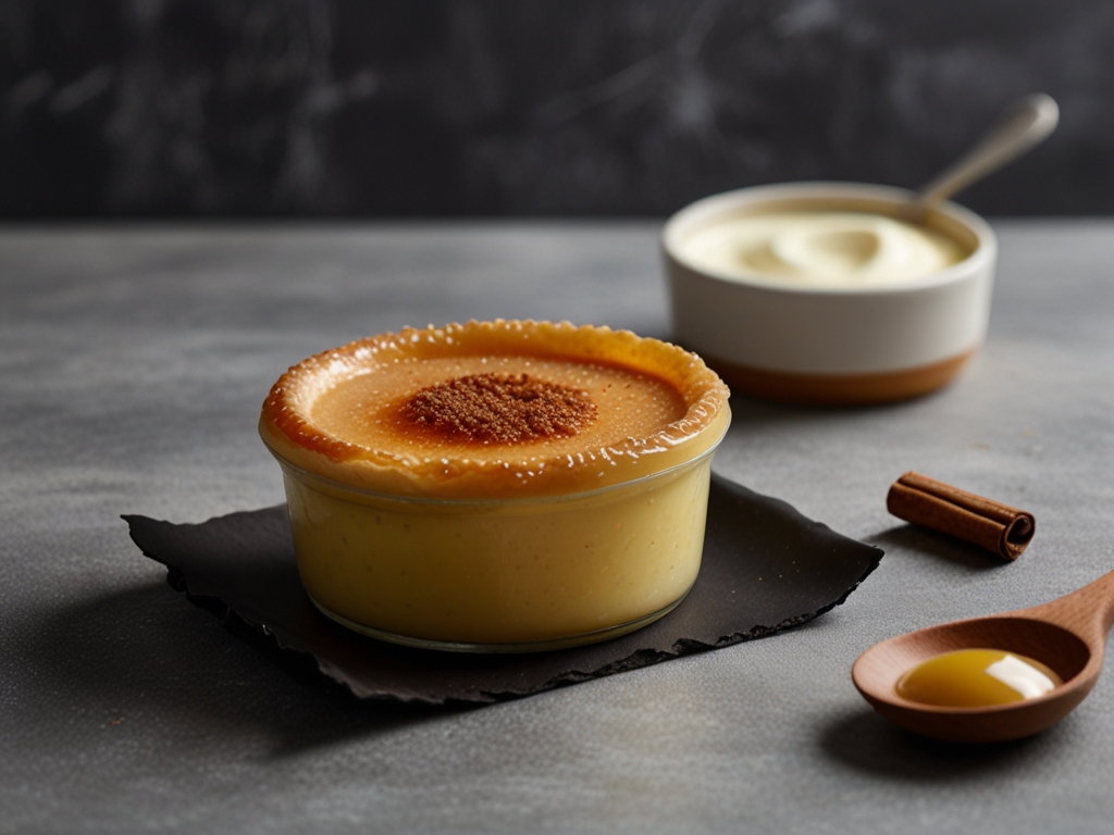 Image de Crème brûlée au sapin  baumier