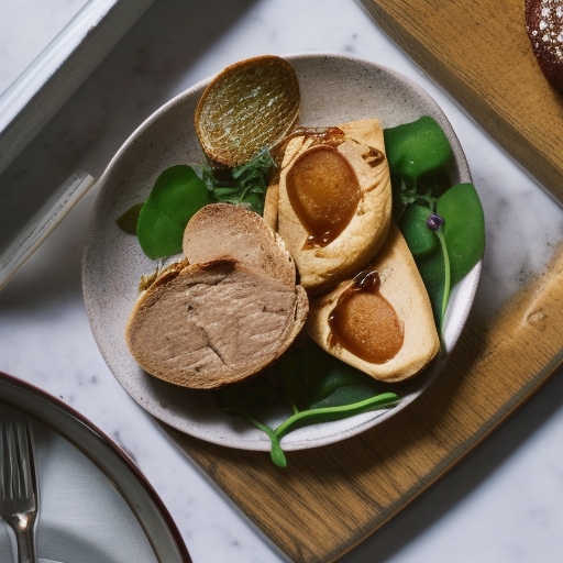 Image de Foie gras au cidre de glace,  pain grillé aux noix