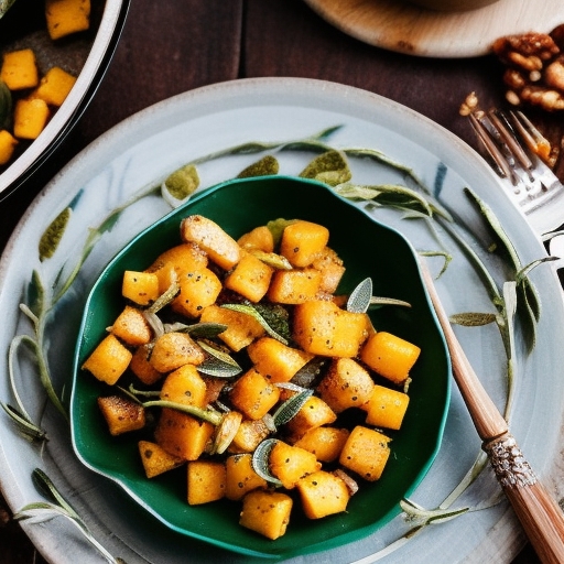 Image de Gnocchis de courge, beurre  noisette et noisettes du  Québec